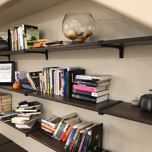 Take one, leave one library. So so cute