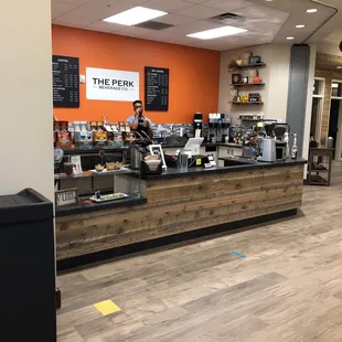 a man behind the counter