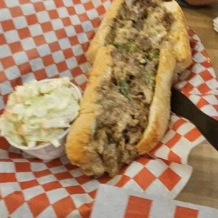 Philly cheesesteak