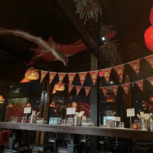 Restaurant decor