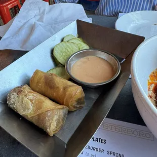 Cheeseburger Egg Rolls