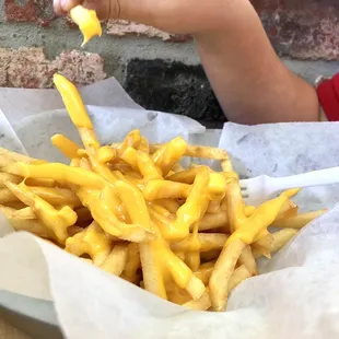 Cheese fries!