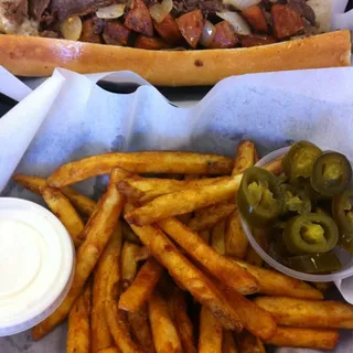 5. Cheesesteak "Plus" Sandwich