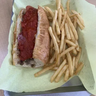 3. Philly Special Sandwich Combo Meal