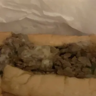 8in cheesesteak