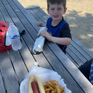 My son wanted to sandwich over his hot dog!!!!