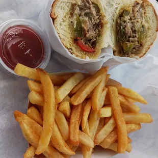 7&quot; sandwich with beef