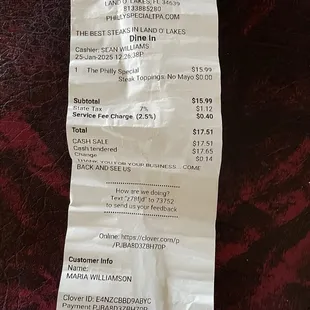 Price of the sandwich no add-ons