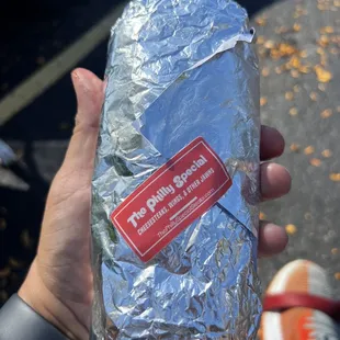 a foil wrap wrapped in aluminum foil