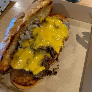 The Original, ribeye, whiz