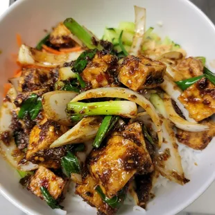 Spicy Lemongrass Tofu Vemicelli