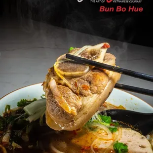 Bún Bò Huế Spicy Beef Vermicelli