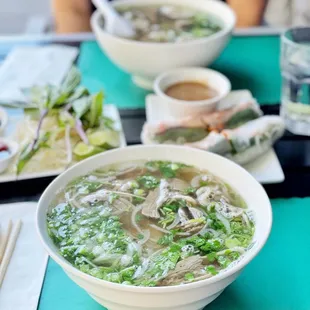 Flank Pho (S) and Build Own Pho (L)