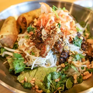 Honey Lemongrass Pork Vermicelli Bowl