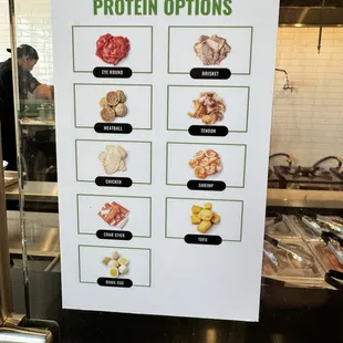 Protein options