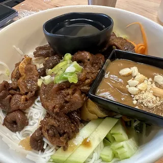 Vermicelli with Grilled Beef