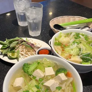 Vegetarian pho