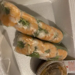 Shrimp spring Rolls