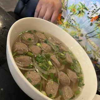 #8. Meatballs Pho