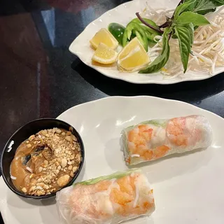 Shrimp Spring Rolls (Goi cuon Tom)