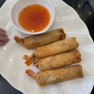 Deep-Fried Shrimp Rolls (Cha Tom)