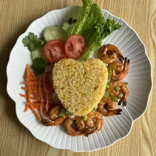 Dance of Shrimp Fried Rice