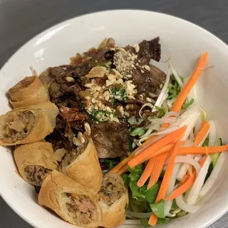 Grilled Pork and Egg Roll Bowl