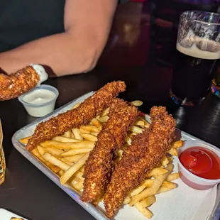 Chicken fingers