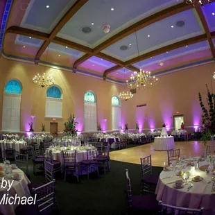 The Grand Ballroom provides a beautiful blank canvas for you to create your vision