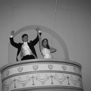 Make a grand entrance on the balconies in the Grand Ballroom