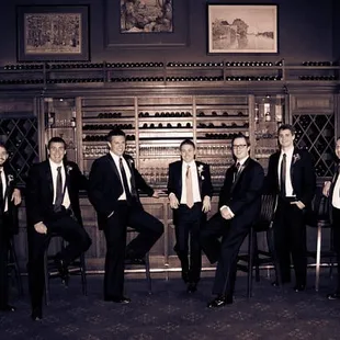 President's Room bar area, perfect setting for your rehearsal dinner, cocktail hour or an intimate dinner party