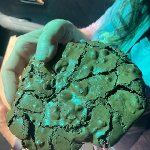 It was HUGE, chewy, delicious perfection