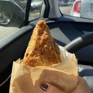 Strawberry scone