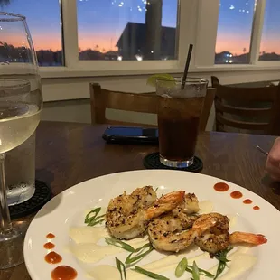 a plate of food