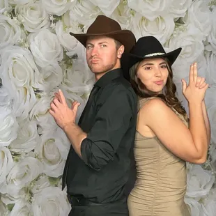 Wedding with white rose  background