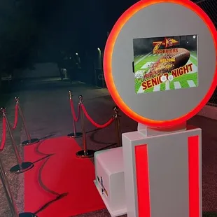 VIP Set-up for a football event