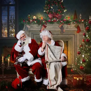 Our Santa and his wife
