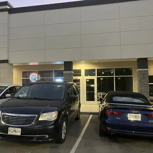 Outside - the unit is completely unmarked