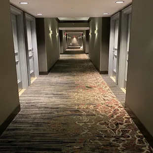 My hall way which was oddly very wide.