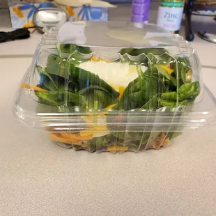 Small Spinach Salad (Deluxe)