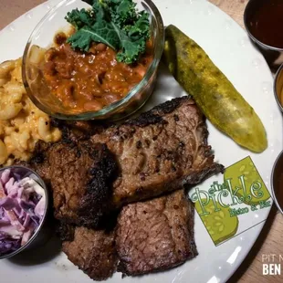 Slow Smoked mouth watering Brisket Plate!
