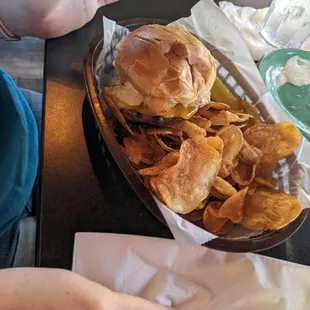 Curds Ahoy burger