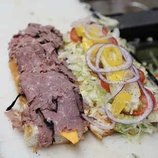 Delicious Roast Beef sandwich
