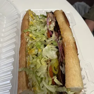 Pastrami, Pepperoni and Salami with Provolone