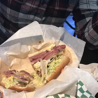 10. Hot Pastrami Sandwich