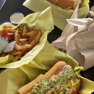 1. Turkey, Sprouts, Avocado and Cream Cheese Sandwich