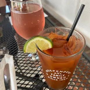 Cranberry Mimosa, Bloody Mary