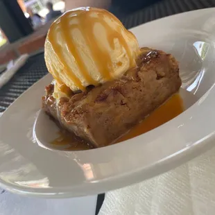 Housemade Apple Jack Bread Pudding