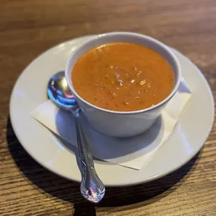 Shrimp bisque soup of the day