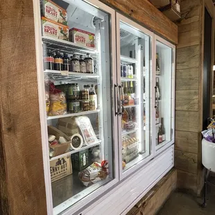 a refrigerated refrigerator